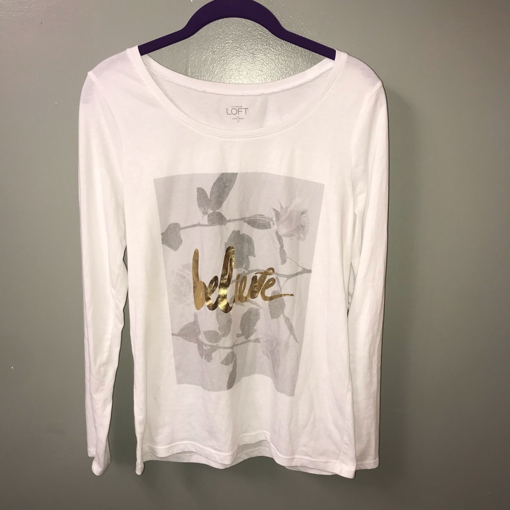 LOFT long sleeve graphic tee